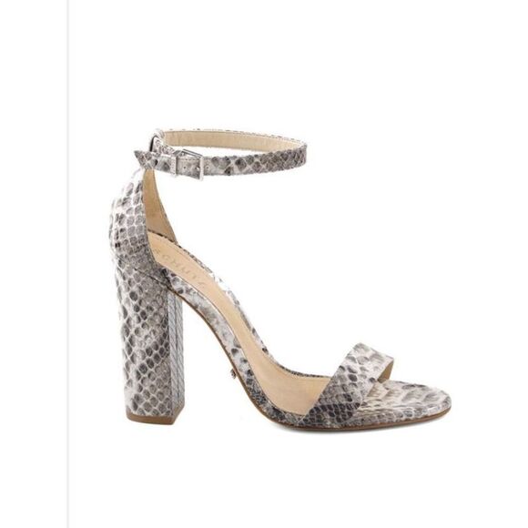 SCHUTZ SNAKE SKIN Enida HEELS - Picture 1 of 12